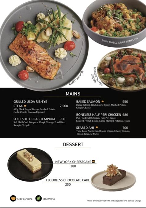 The Penthouse 8747 Menu With Updated Prices Philippines 2024.